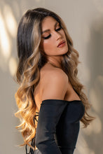 Load image into Gallery viewer, 13*2&quot; Lace Front Wigs Synthetic Long Wave 26&quot; 150% Density